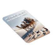 "Les chiens aboient, la caravane passe" Magneet (Rechterzijde)