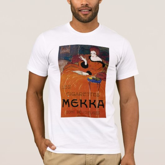 Les Cigaretes Mekka T-shirt (Voorkant)
