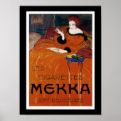 Les Cigarettes Mekka Poster (Voorkant)