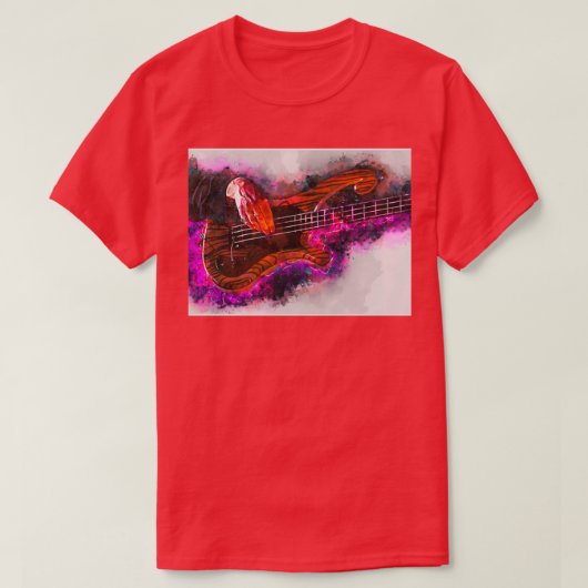 Les Claypools basgitaar T-shirt (Design voorkant)