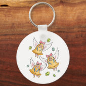 Les Cloches de Pâques Sleutelhanger (Achterkant)