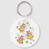 Les Cloches de Pâques Sleutelhanger (Achterkant)