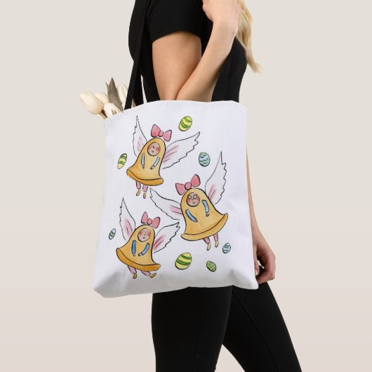 Les Cloches de Pâques Tote Bag (Dichtbij)