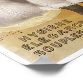 Les Corsets Le Furet Corset ad Poster (Hoek)