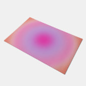 Les Couleurs 01 Sinaasappel en roze gradiënt aura Deurmat (Schuin)