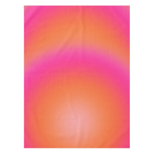 Les Couleurs 03 Heet roze en Oranje gradiënt aura Tafelkleed