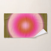 Les Couleurs 05 Gradient Olijf en Roze Aura Bad Handdoek (Handdoek)