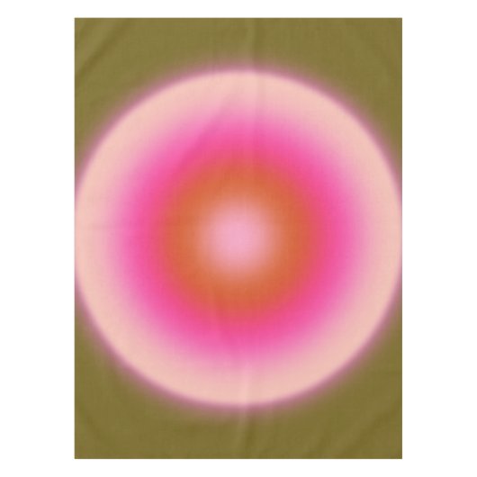 Les Couleurs 05 Gradient Olijf en Roze Aura Tafelkleed (Voorkant)