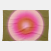 Les Couleurs 05 Gradient Olijf en Roze Aura Theedoek (Horizontaal)