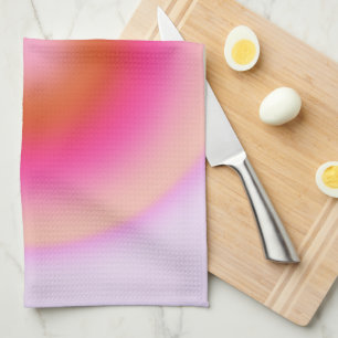 Les Couleurs 06 Lila en roze gradiënt aura Theedoek