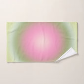 Les Couleurs 07 Gradient roze en groene aura Bad Handdoek (Handdoek)