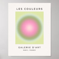 Les Couleurs 07 Gradient roze en groene aura