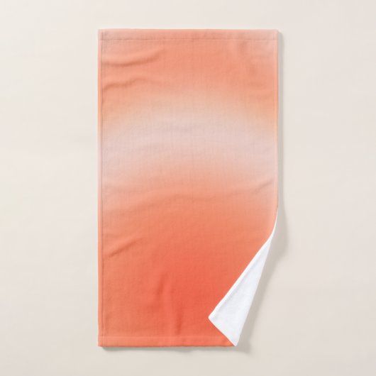 Les Couleurs 09 Oranje Gradient Aura Bad Handdoek (Handdoek)