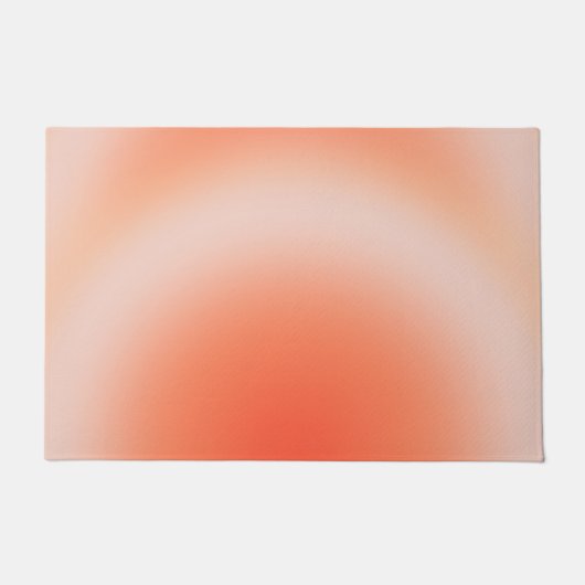 Les Couleurs 09 Oranje Gradient Aura Deurmat (Voorkant)
