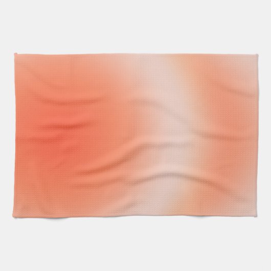 Les Couleurs 09 Oranje Gradient Aura Theedoek (Horizontaal)