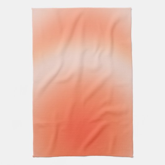 Les Couleurs 09 Oranje Gradient Aura Theedoek (Verticaal)