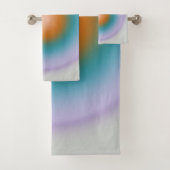 Les Couleurs 10 Heldere Kleurrijke Gradient Aura Bad Handdoek (Insitu)