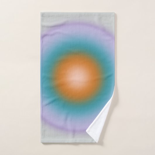 Les Couleurs 10 Heldere Kleurrijke Gradient Aura Bad Handdoek (Handdoek)