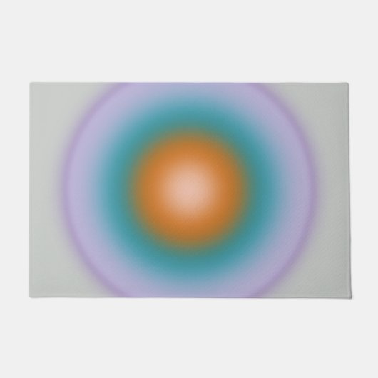 Les Couleurs 10 Heldere Kleurrijke Gradient Aura Deurmat (Voorkant)