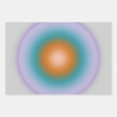 Les Couleurs 10 Heldere Kleurrijke Gradient Aura Inpakpapier Vel (Voorkant 3)