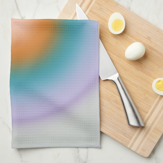 Les Couleurs 10 Heldere Kleurrijke Gradient Aura Theedoek (Quarter Fold)