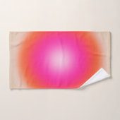 Les Couleurs 12 Sinaasappel en roze gradiënt Bad Handdoek (Handdoek)