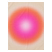 Les Couleurs 12 Sinaasappel en roze gradiënt Tafelkleed (Voorkant)