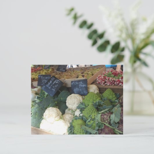 Les Couleurs de la Provence 2: Le Marché Briefkaart (Staand voorkant)