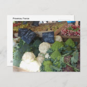 Les Couleurs de la Provence 2: Le Marché Briefkaart (Voorkant / Achterkant)