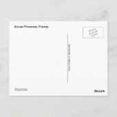 Les Couleurs de la Provence 3: Le Marché d'Aix Briefkaart (Achterkant)