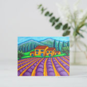 Les Couleurs de Provence Post Card Briefkaart (Staand voorkant)