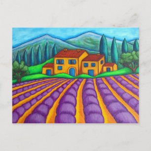 Les Couleurs de Provence Post Card Briefkaart