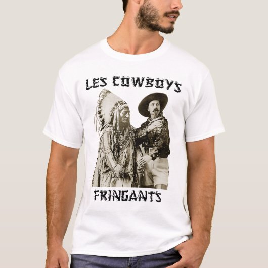 Les cowboys fringants t-shirt (Voorkant)