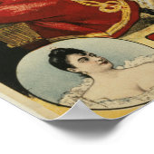 LES DAMES DE ~ BUDA PESTH POSTER (Hoek)