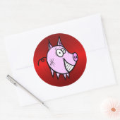 Les de Grote Rode Sticker (Envelop)