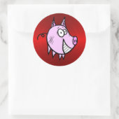 Les de Grote Rode Sticker (Tas)