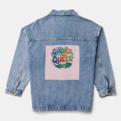 Les de Queeste Lessen Denim Jacket (Achterkant)