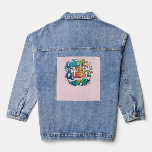 Les de Queeste Lessen Denim Jacket (Achterkant)