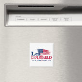 Les Deplorables - Trump Pence 2016 Magneet (Insitu (Vaatwasser))