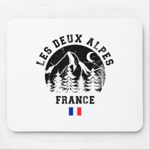 Les Deux Alpes Frankrijk Alpen Skigebied Alpine Sk Muismat