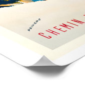 Les Diablerets Switzerland Vintage Ski Poster (Hoek)