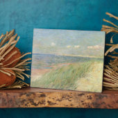 Les Dunes du Zwin, Knokke, 1887 (olie op doek) Fotoplaat (Zijkant)