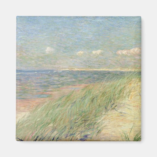 Les Dunes du Zwin, Knokke, 1887 (olie op doek) Magneet (Voorkant)