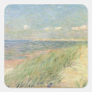 Les Dunes du Zwin, Knokke, 1887 (olie op doek) Vierkante Sticker
