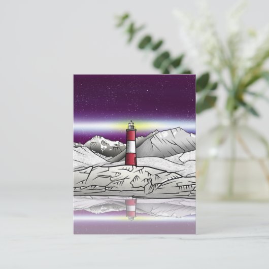 Les Eclaireurs Lighthouse Argentina Briefkaart (Staand voorkant)