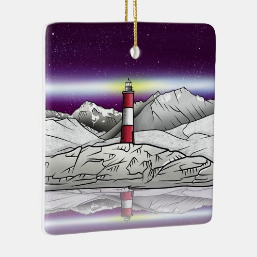 Les Eclaireurs Lighthouse Argentina Keramisch Ornament (Rechts)