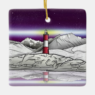 Les Eclaireurs Lighthouse Argentina Keramisch Ornament