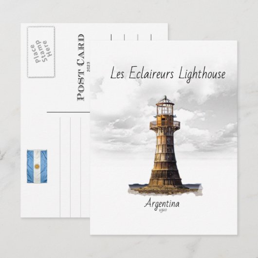 LES ECLAIREURS VUURTOREN 1920- BRIEFKAART (Voorkant / Achterkant)