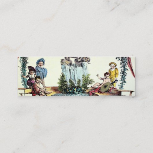 Les Enfans - visitekaartje klein Contactkaartje (Voorkant)