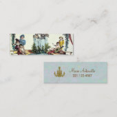 Les Enfans - visitekaartje klein Contactkaartje (Voorkant / Achterkant)